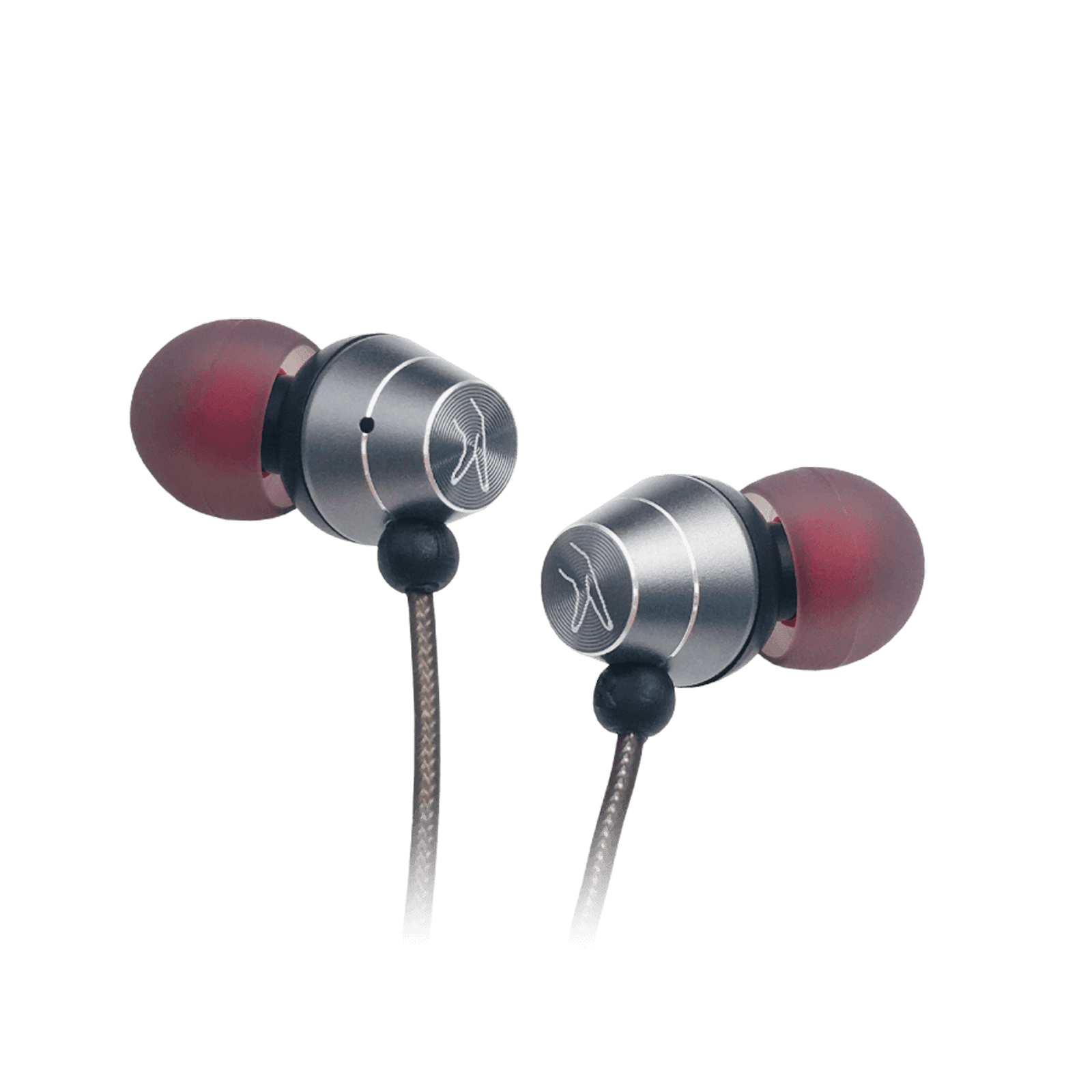 Buy Fingers Supreme Wired Earphone with Mic In Ear Rich Grey